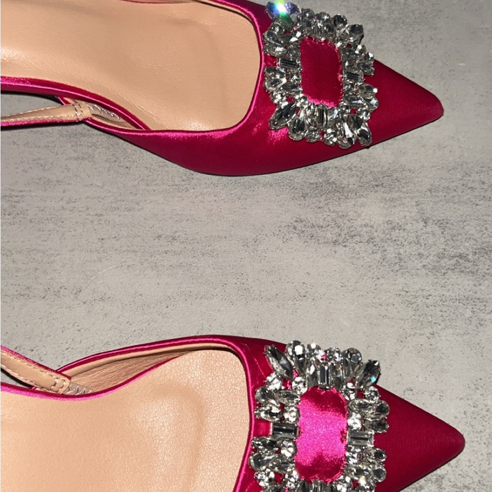 Shein Rhinestone Kitten Heels - Picture 10 of 10